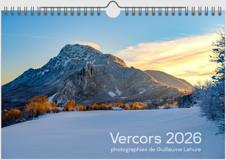 Calendrier 2026 Vercors