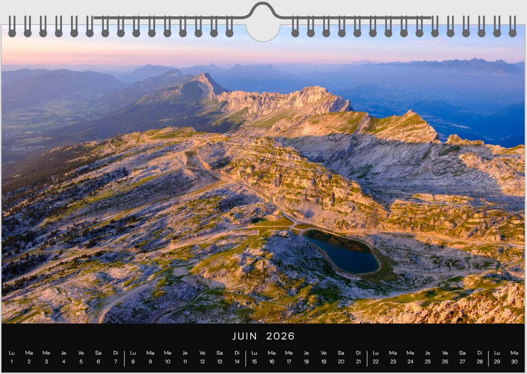 Calendrier 2026 Vercors