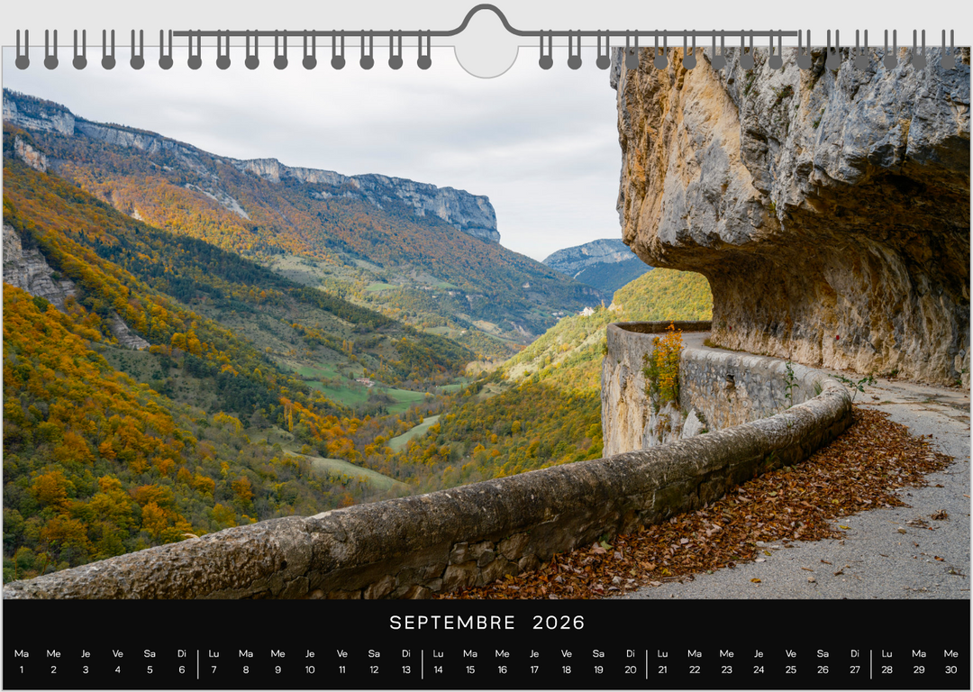 Calendrier 2026 Vercors